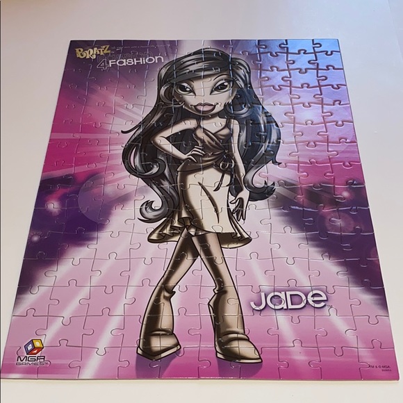 **RARE** Bratz Passion 4 Fashion Puzzle - Jade - Picture 9 of 9